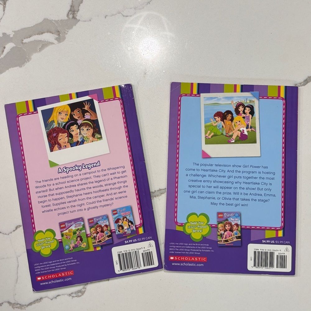 Lego Friends Girls Children Paperback Books 3 4 Reading Leisure Education School - Picture 2 of 6